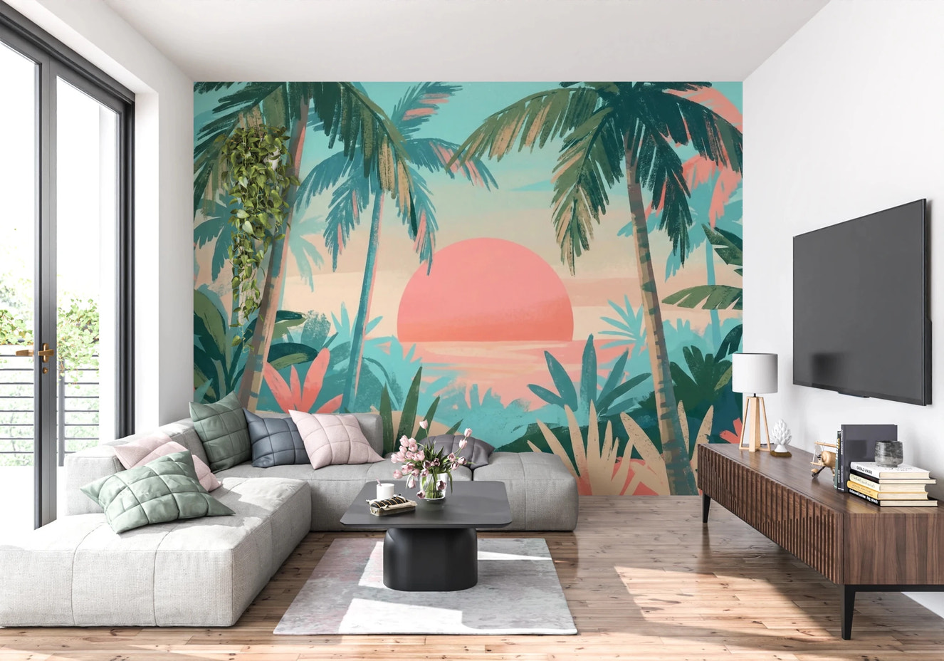 Tropical Calm Wall Mural