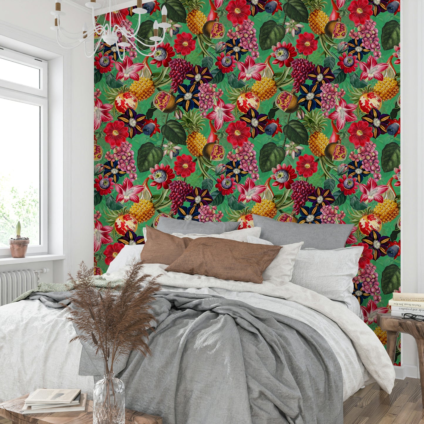 Tropical wallpaper bringing the serenity of nature into your space

