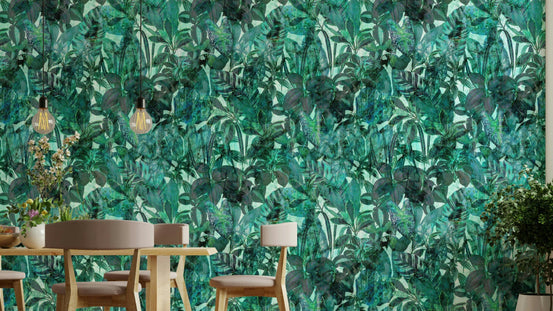 High-quality image of the green wallpaper

