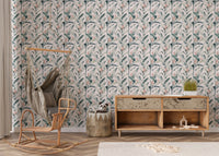 Palm leaf pattern wallpaper for walls
