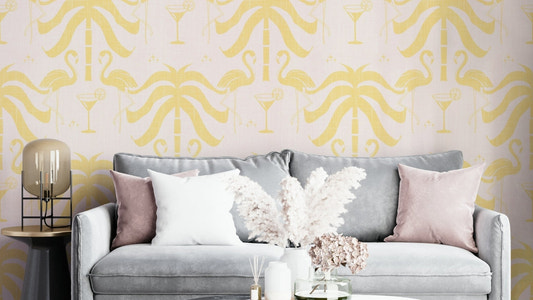 The feeling is one of fresh elegance.

