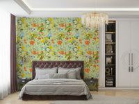 Tropical Paradise design with rich colors and vivid botanical details.

