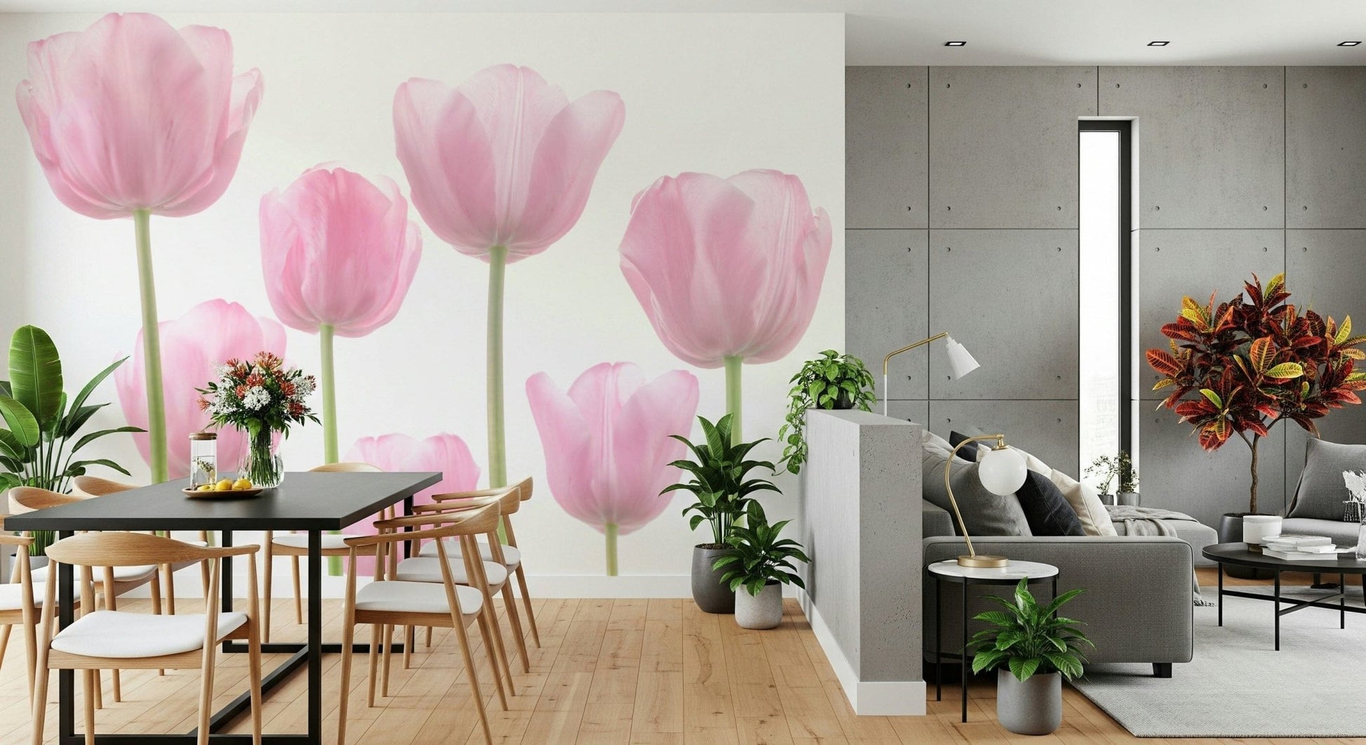 Premium Bulbs image soft wall mural subtle texture.