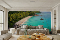 View of friendly shapes and a playful pattern

