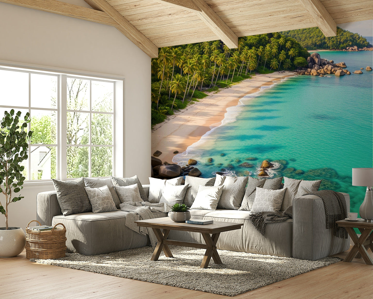 Azure shores, detailed view

