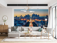Residential and business district wallpaper, Twilight Metropolis product image.