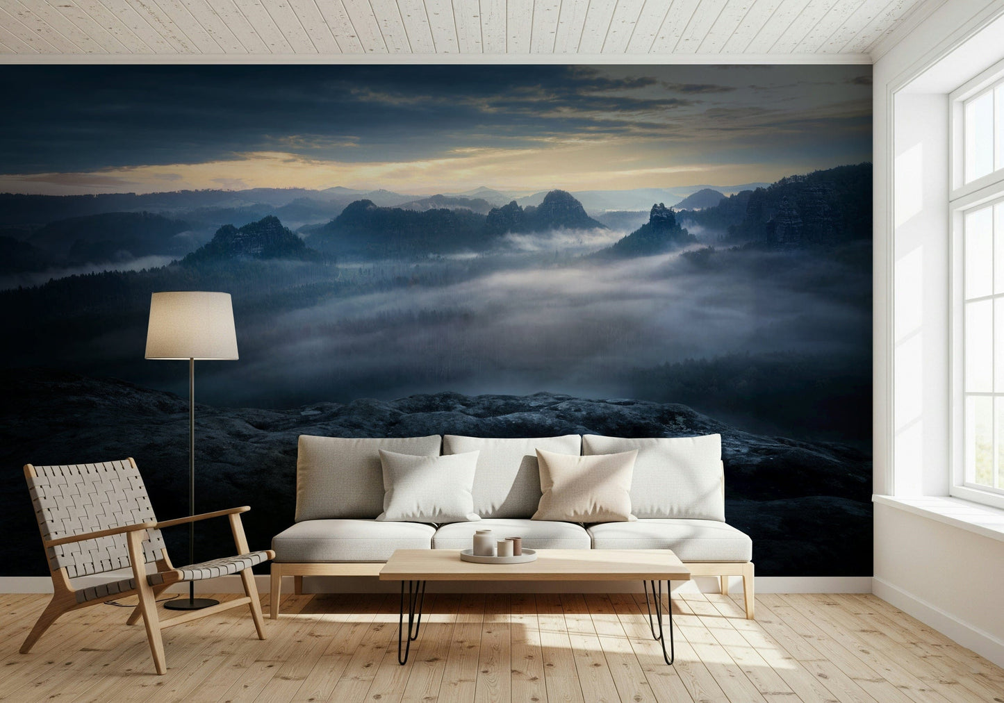 Twilight Mountain Dream Wall Mural -2361364