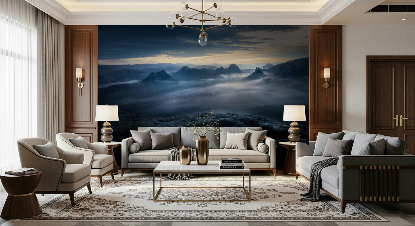 Twilight Mountain Dream Wall Mural -2361364
