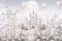 The style is a soft-focus illustration or a painterly design.

