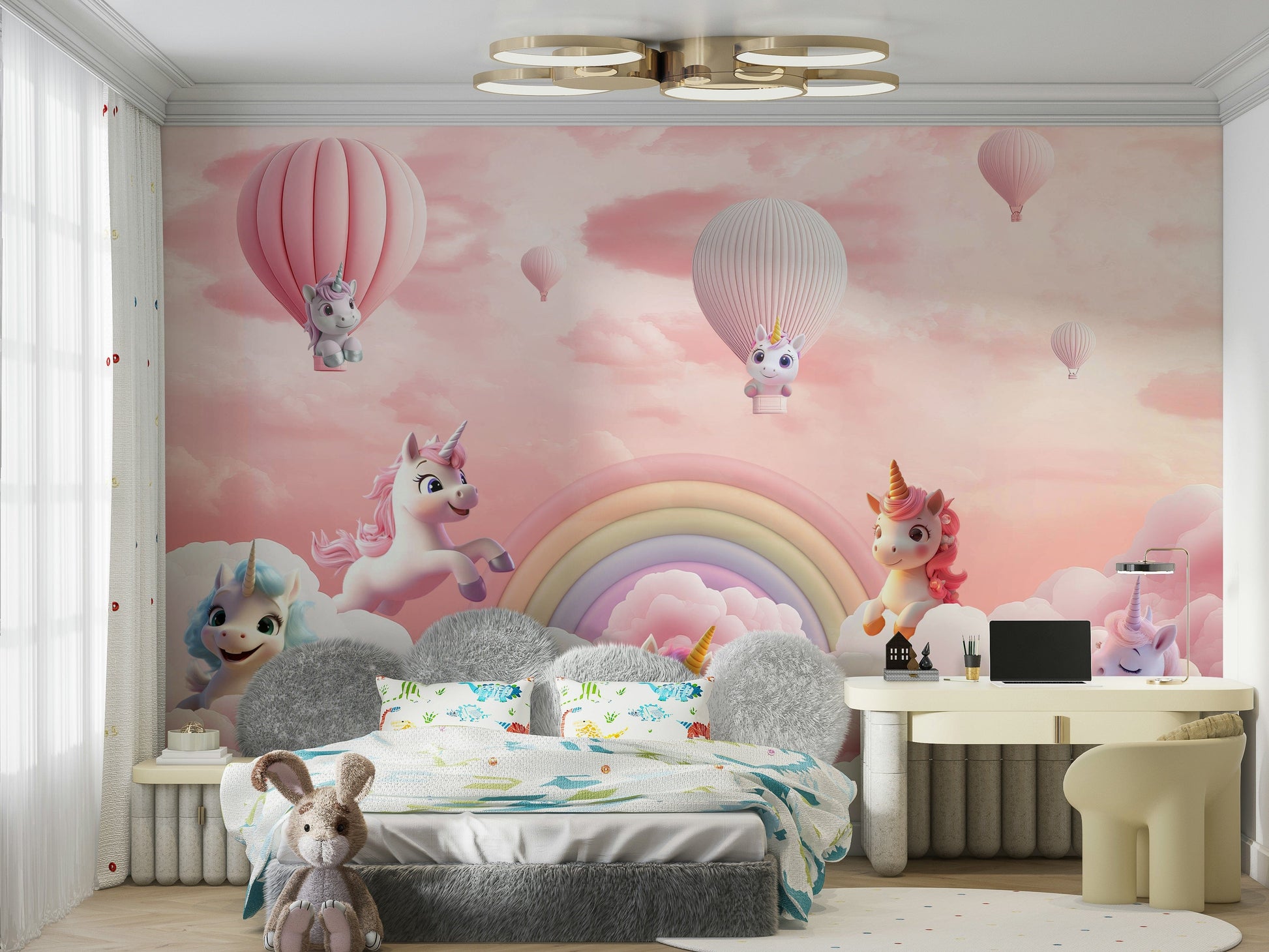 The design has a beautiful, artistic aesthetic.

