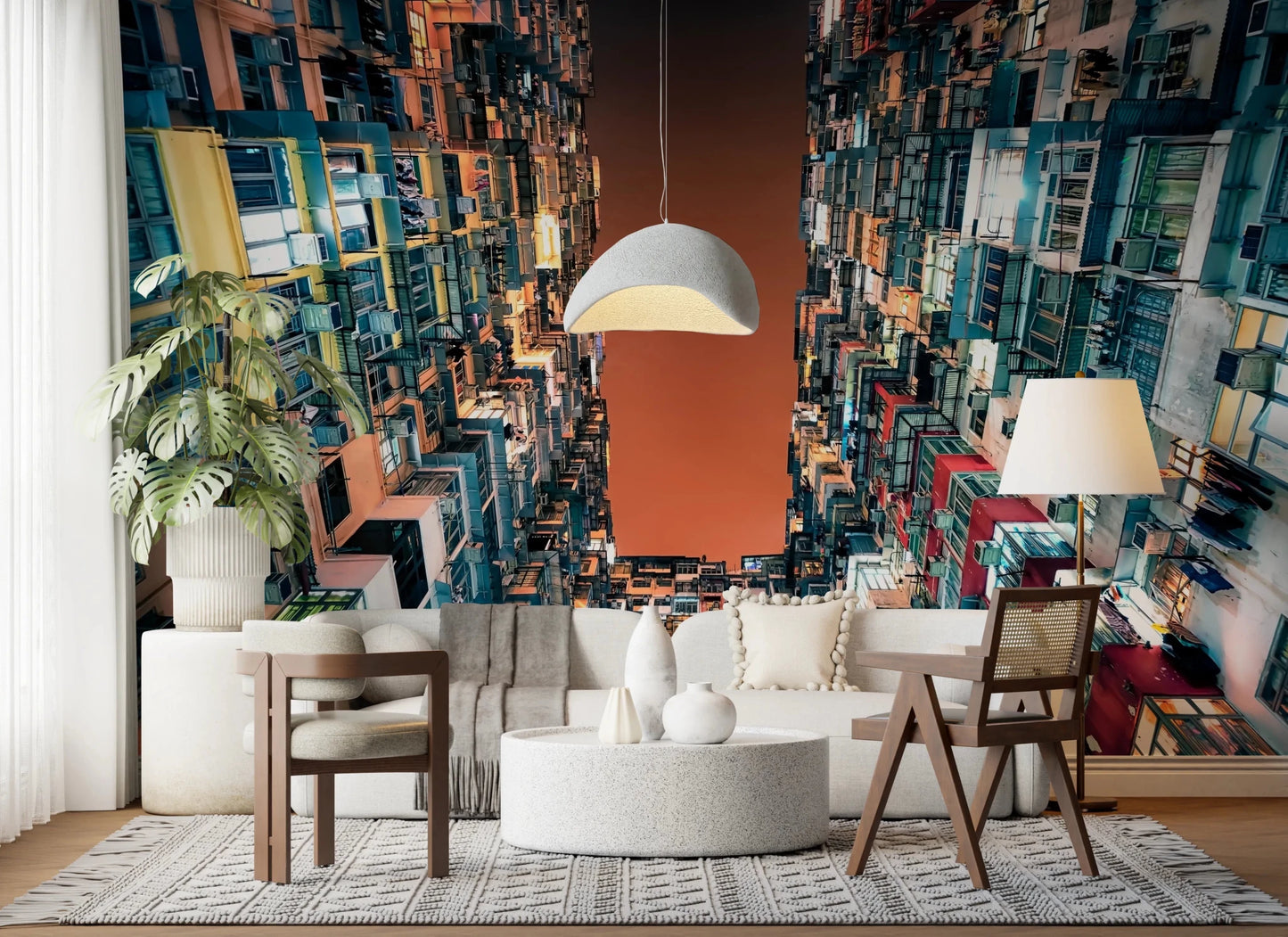 Urban Canyon Wall Mural