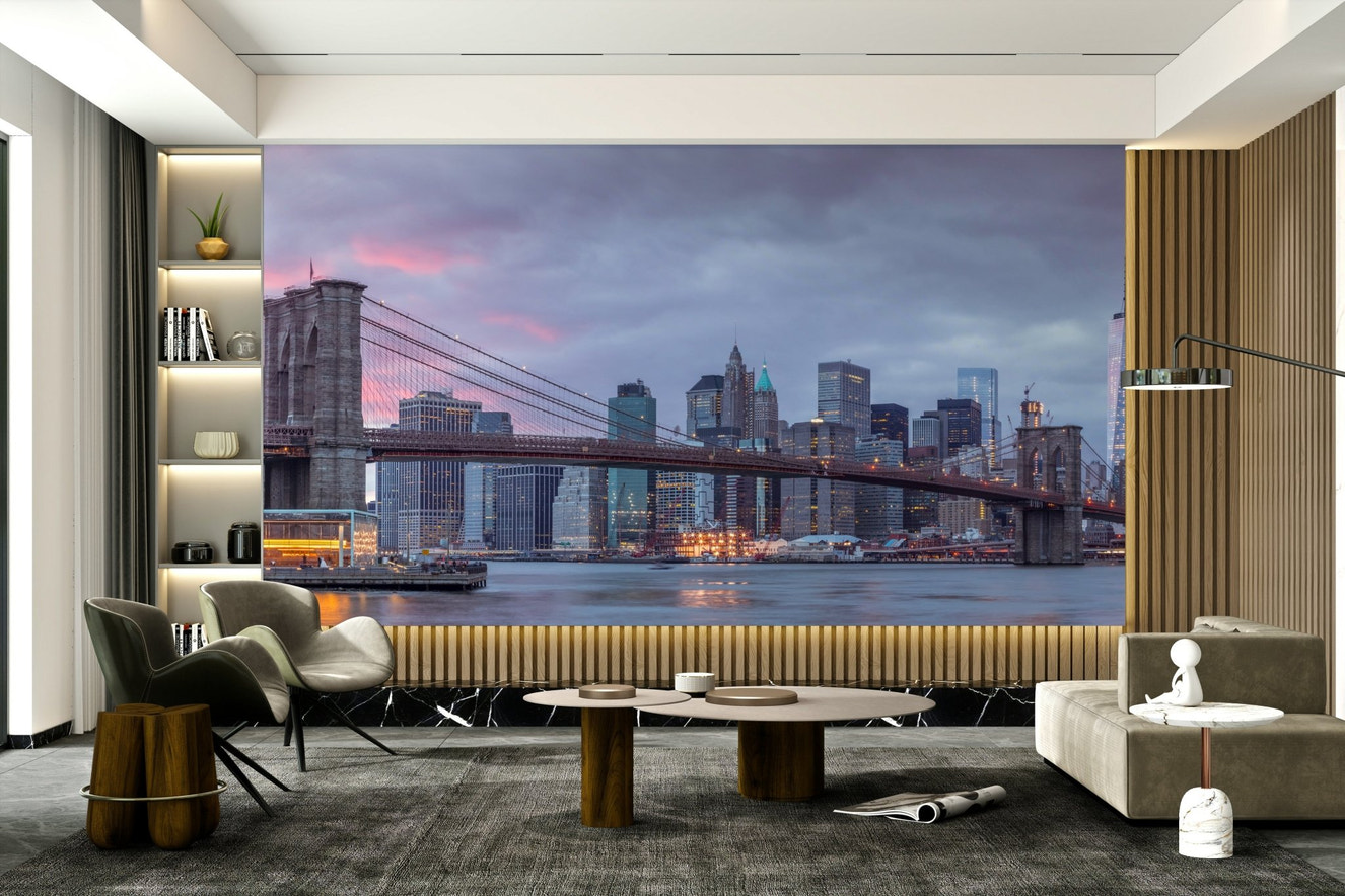 The feeling is one of urban energy and elegance.

