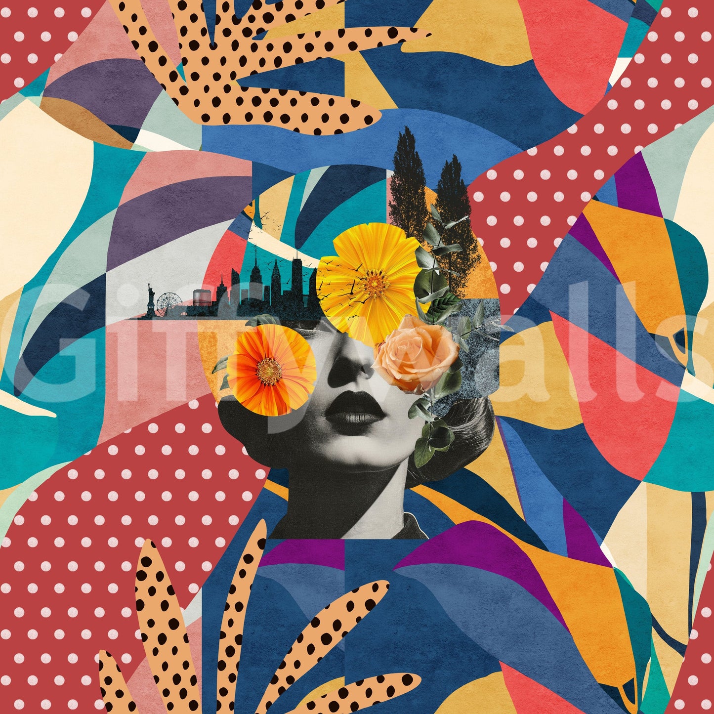 Papier peint Urban Muse