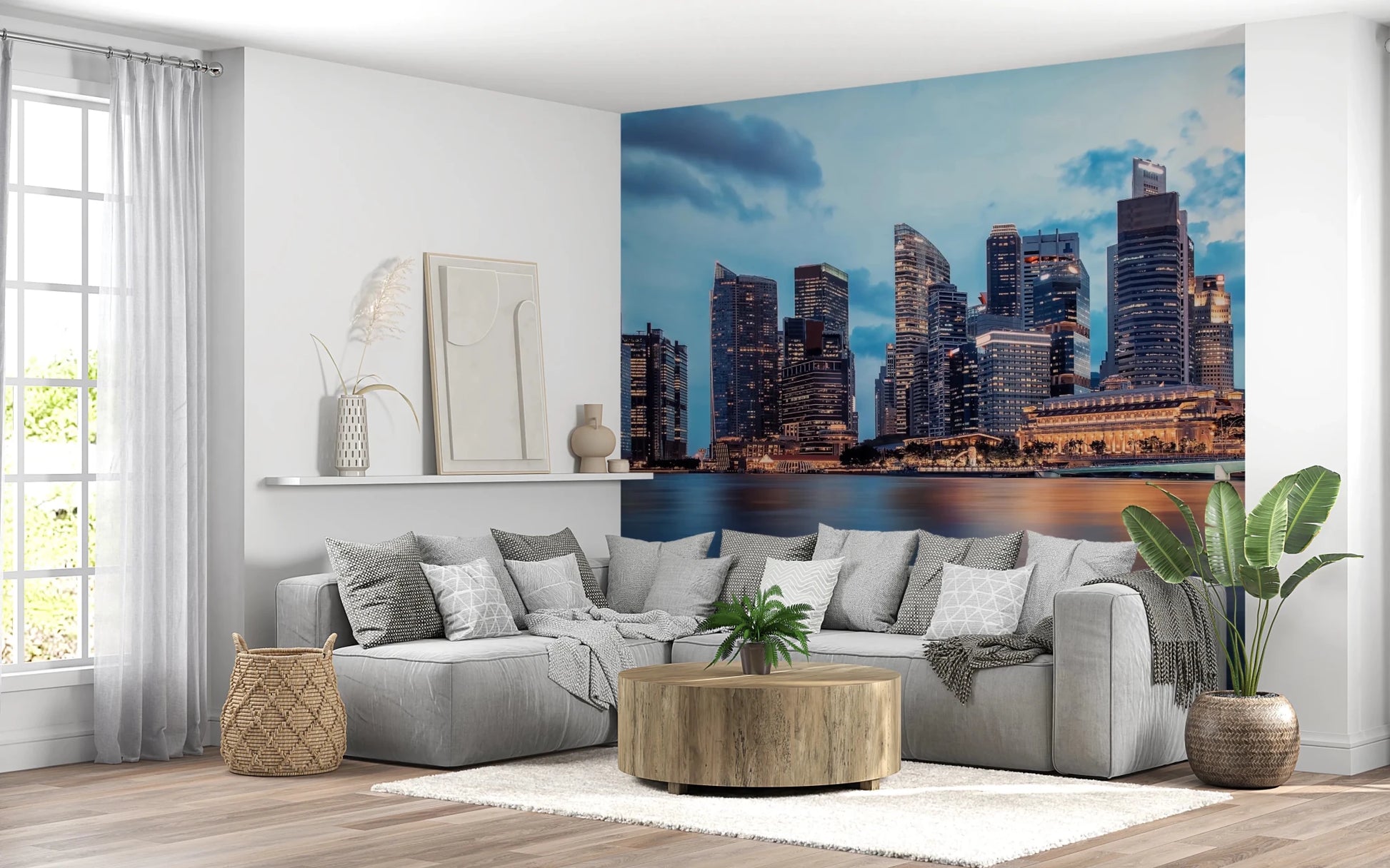 Urban Serenity Wall Mural