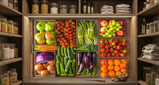 Veggie Patch Pantry Wall Mural for pantry