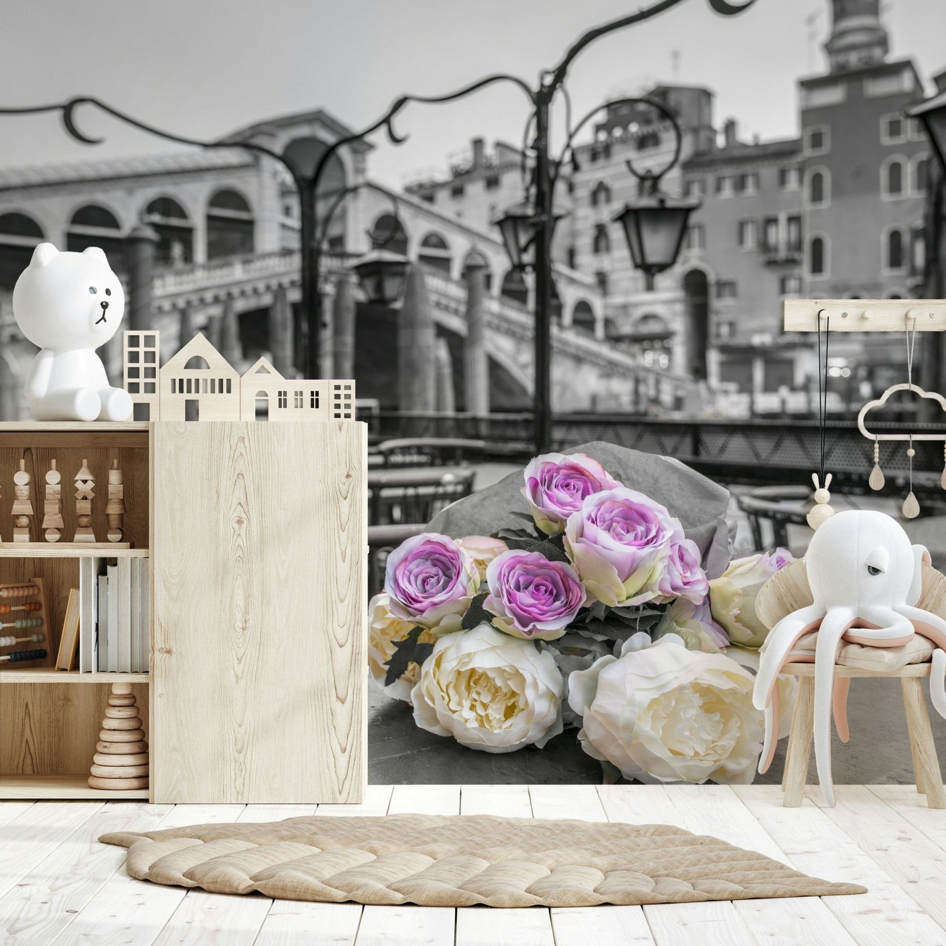 Venetian Blooms Wall Mural