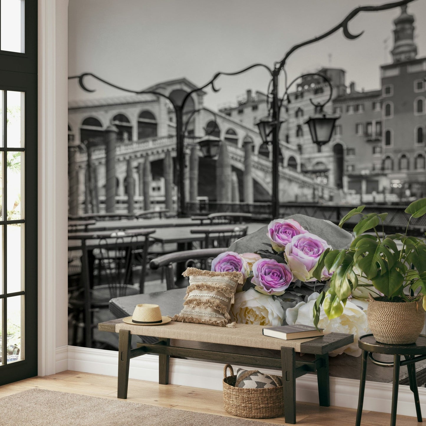 Venetian Blooms Wall Mural