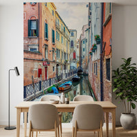 Venetian Canal Serenade Wall Mural