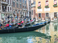 Venetian Gondolas Serenity Wall Mural