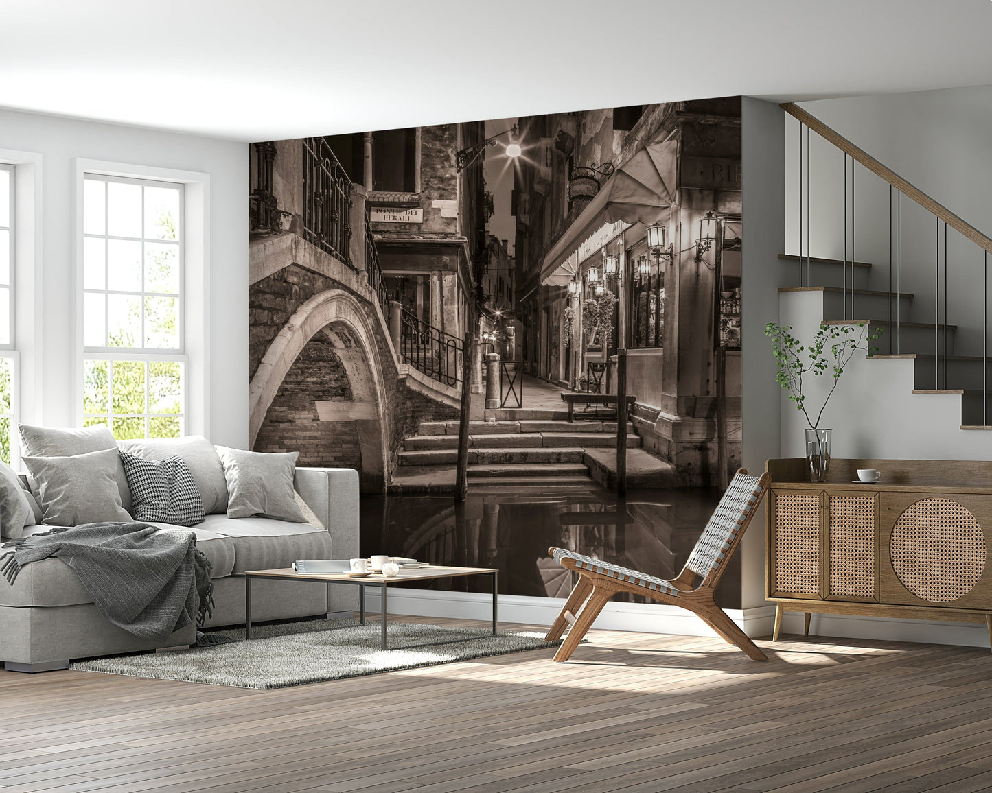 Venetian Canals Wall Mural