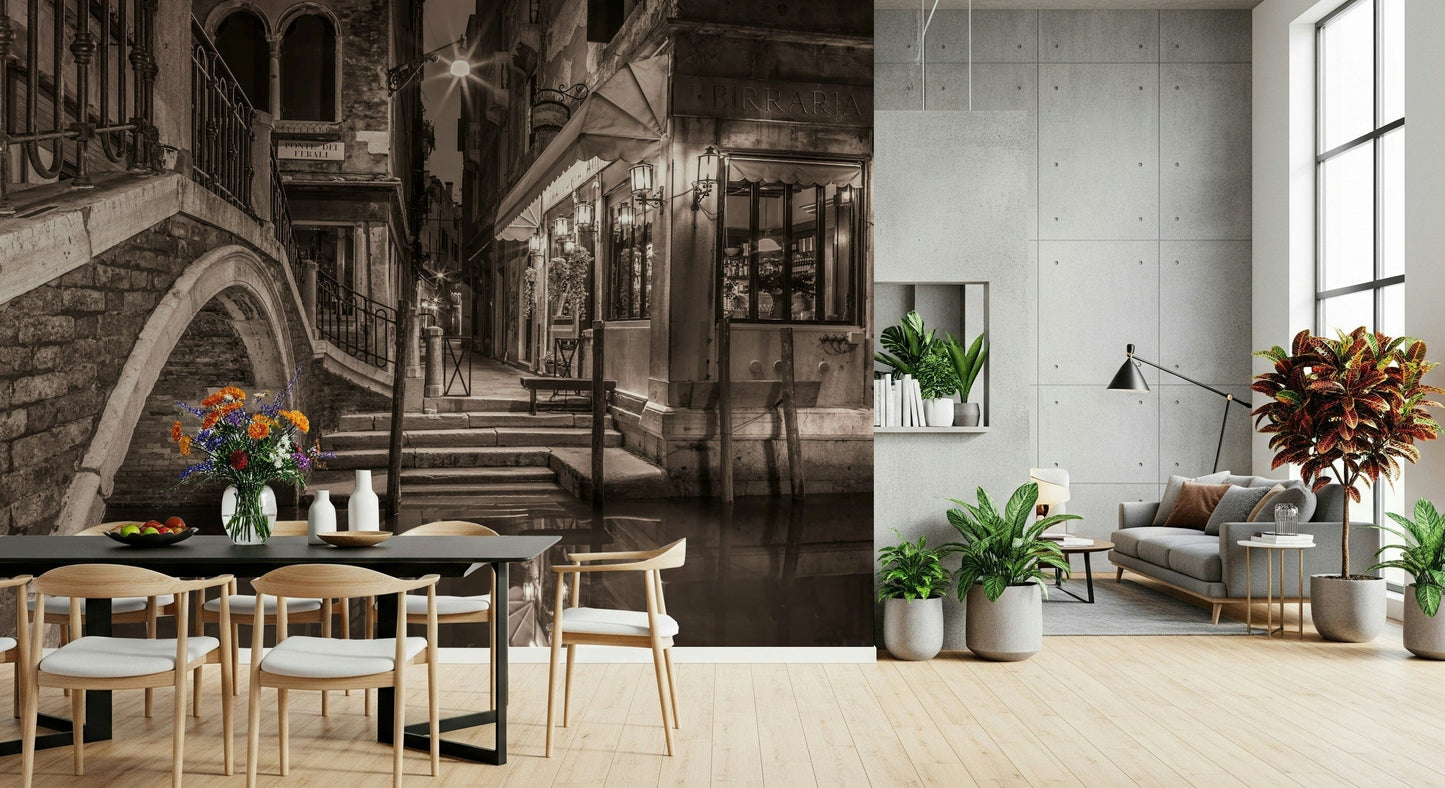 Venetian Canals Wall Mural