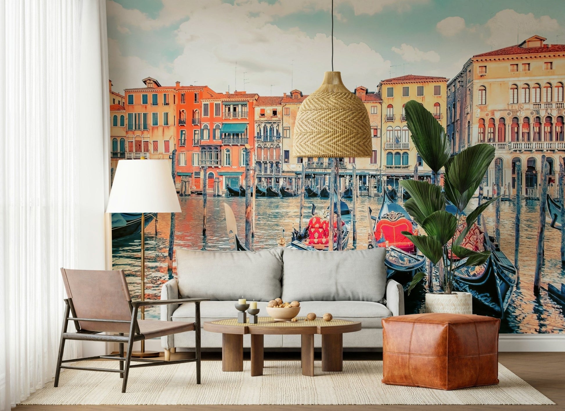 Italian vacation Venice Dreamscape, wall covering for a stunning room.