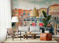 Italian vacation Venice Dreamscape, wall covering for a stunning room.