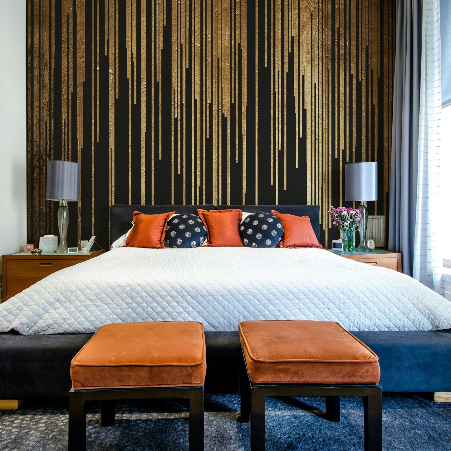 Majestic planet Venus with swirling clouds.

