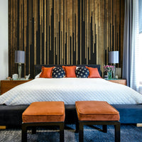 Majestic planet Venus with swirling clouds.

