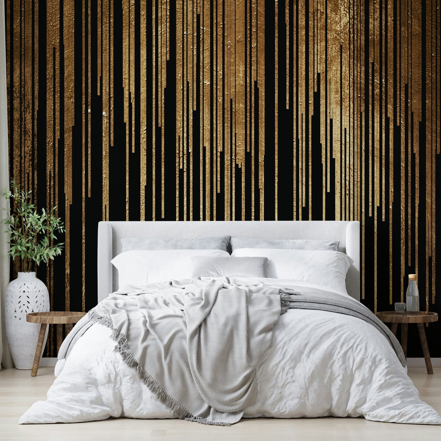 Artistic representation of a planetary landscape.

