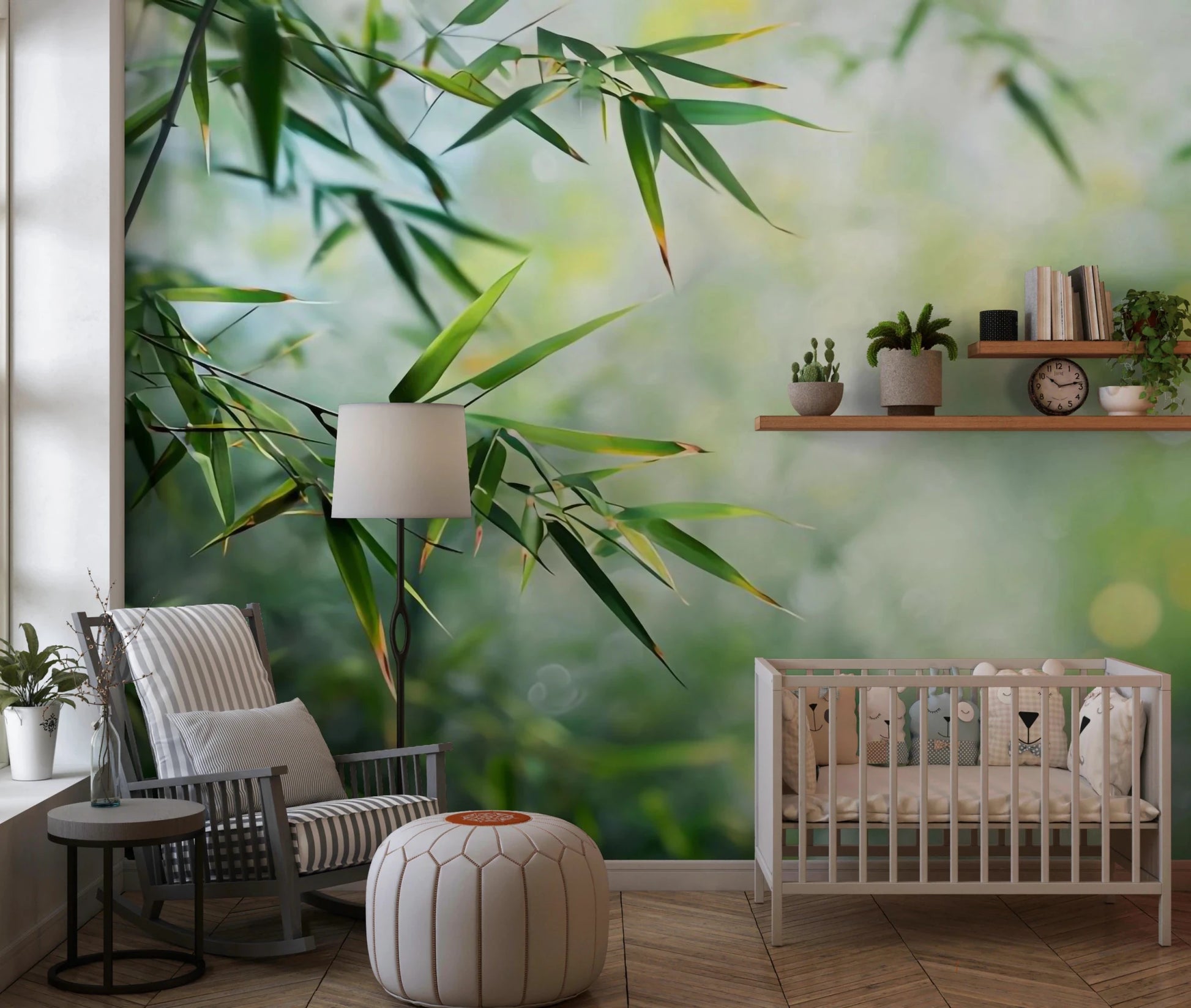 Verdant Whisper Wall Mural