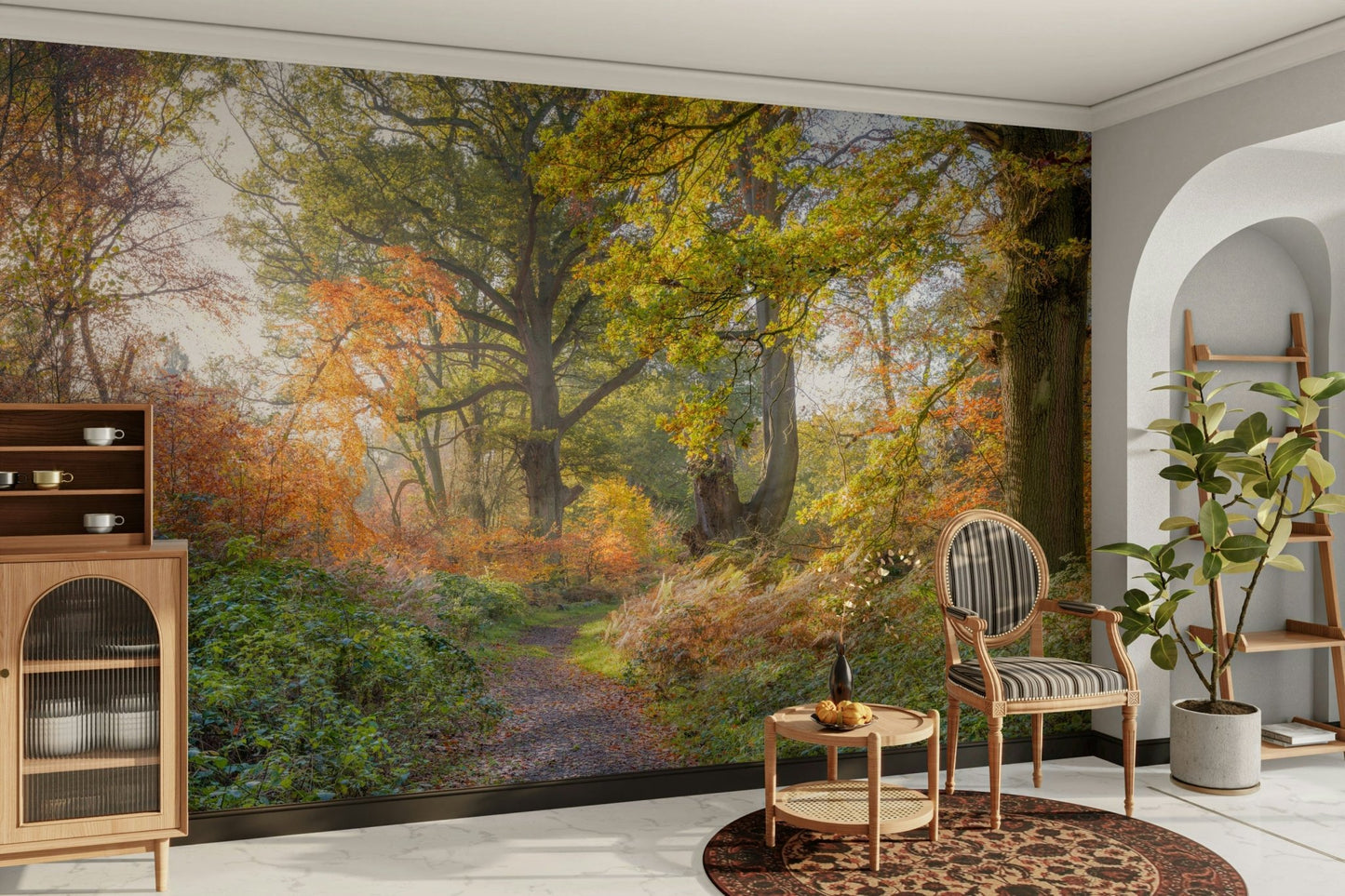 Sense of natural splendor and peaceful serenity.

