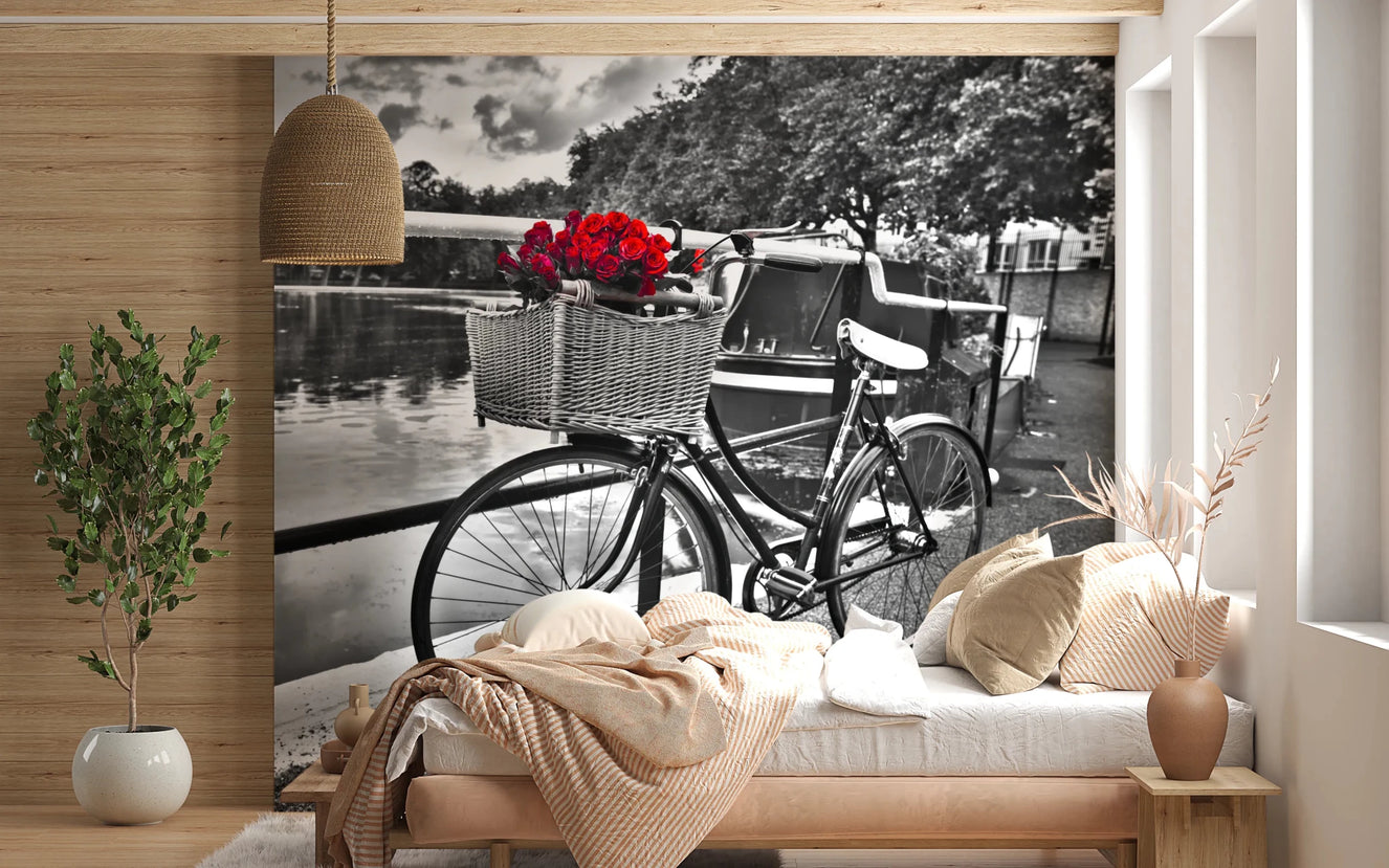 Vintage Bloom Ride Wall Mural