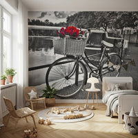 Vintage Bloom Ride Wall Mural