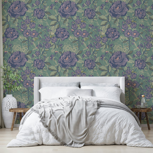Features intricate and delicate floral and botanical designs.
