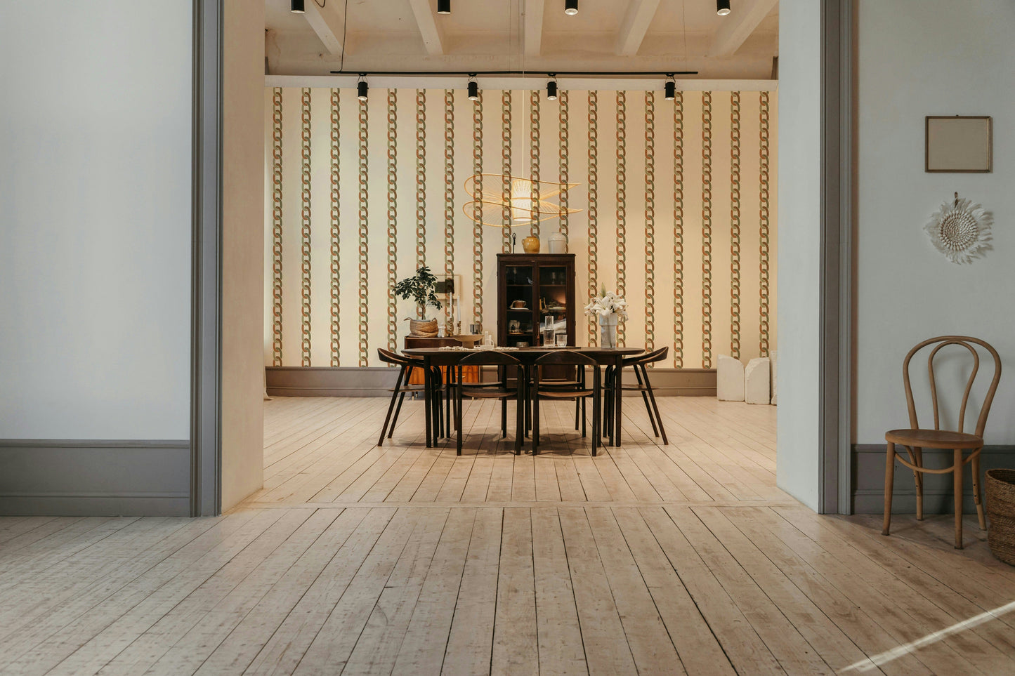 The design feels minimalist and luxurious.

