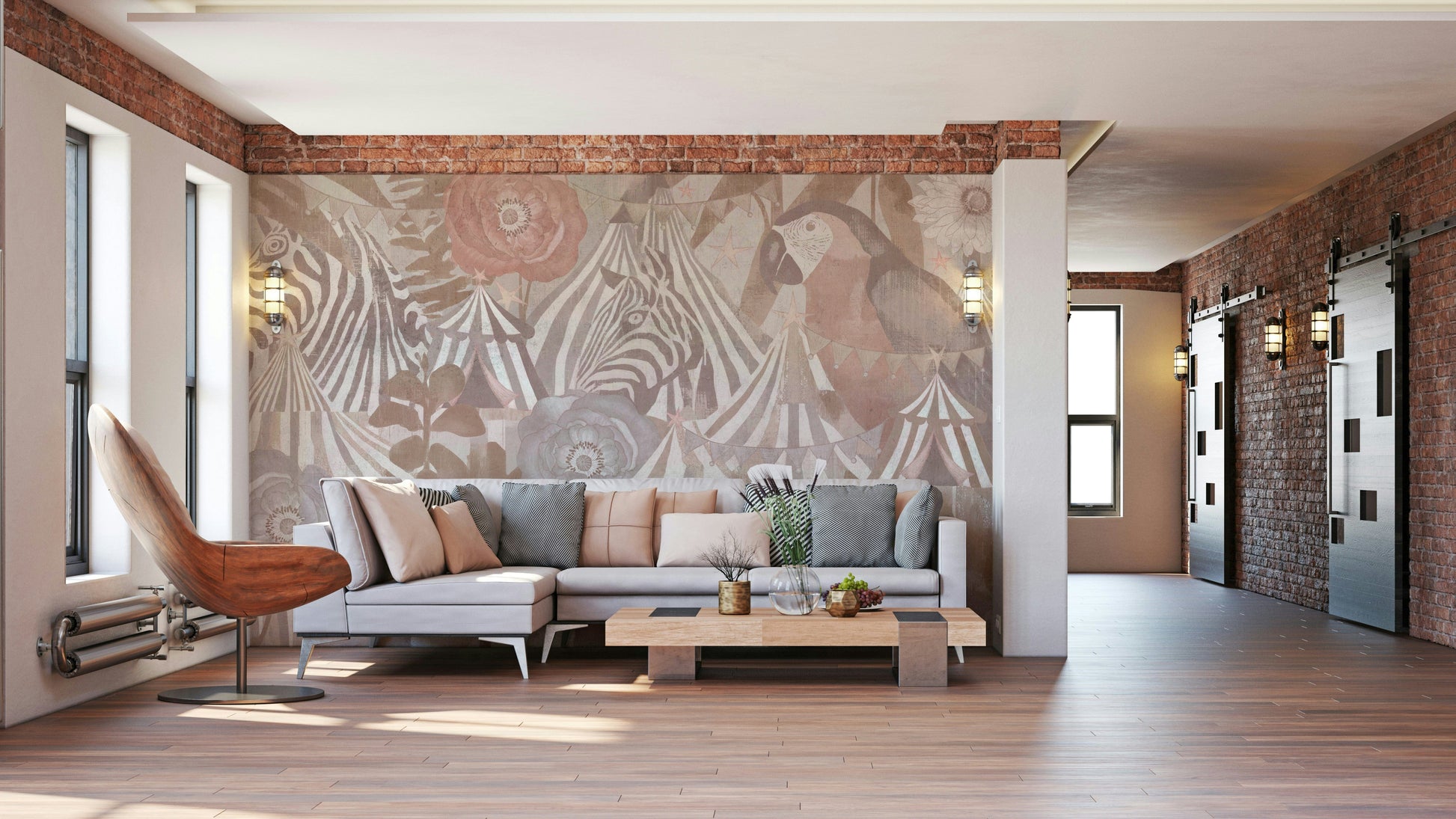 A high-quality print of a magical scene.

