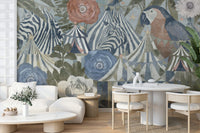 A whimsical, magical, and artistic wall covering.

