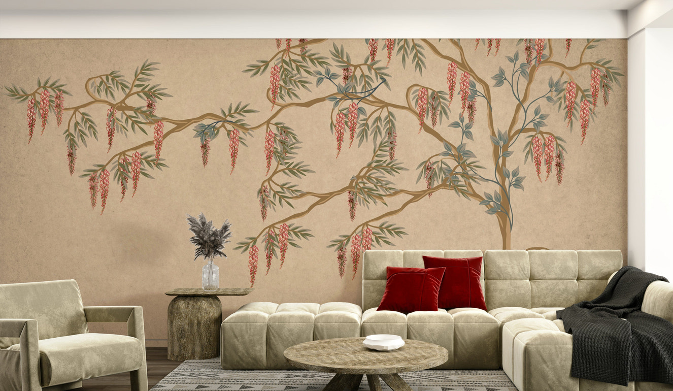 The colors are soft and gentle, with a muted, classic palette.

