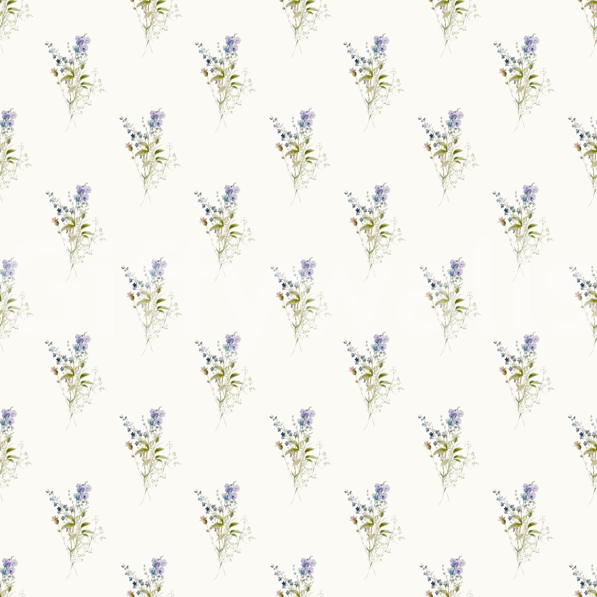 Vintage Floral Whispers Wallpaper⁠