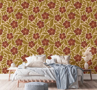 Vintage Flowers Dance Wallpaper - Giffywalls