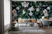 The design has a very polished and luxurious effect on the space.

