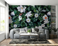 The colors are rich and dramatic, including deep reds, purples, and blues.

