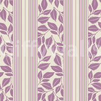 Vintage Trailing Foliage Lavender Wallpaper⁠