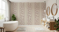 Vintage Trailing Foliage Mauve Wallpaper⁠