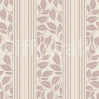 Vintage Trailing Foliage Mauve Wallpaper⁠