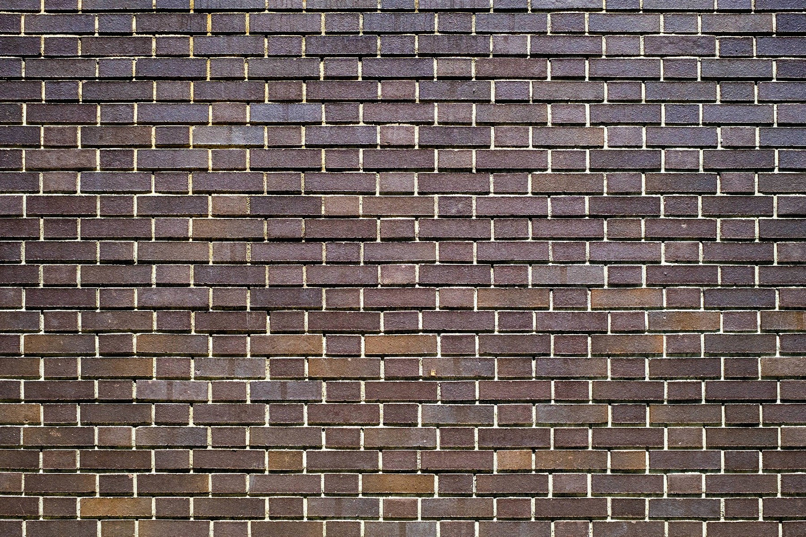 Faux Bricks Brown Wallpaper Mural