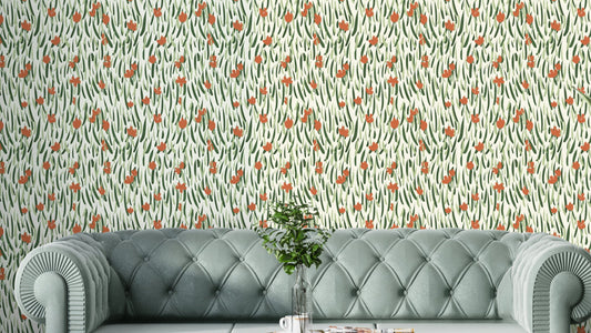 Wandering Blooms Wallpaper
