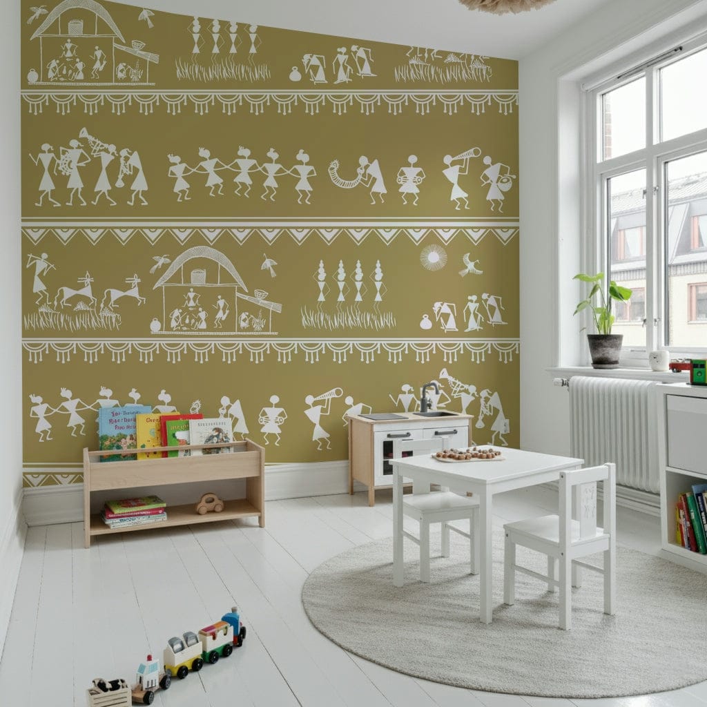 Adivasi Chronicles Wall Mural