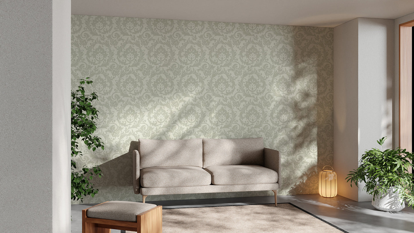 Vibrant Autumn Leaves Wall Mural Design